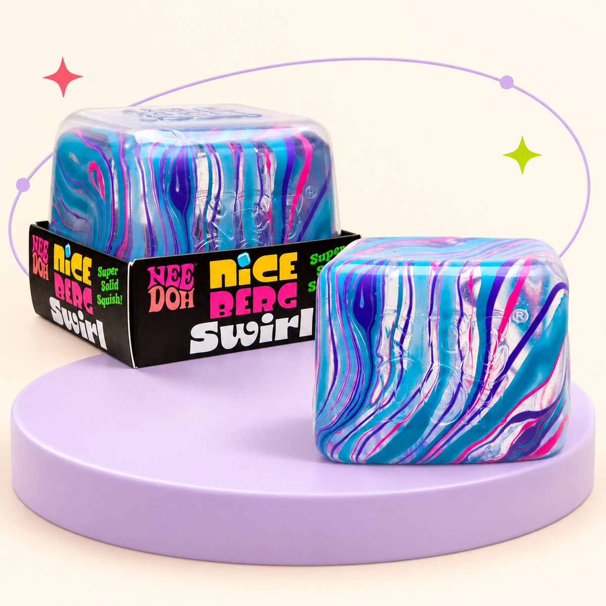 NeeDoh Nice Berg Swirl