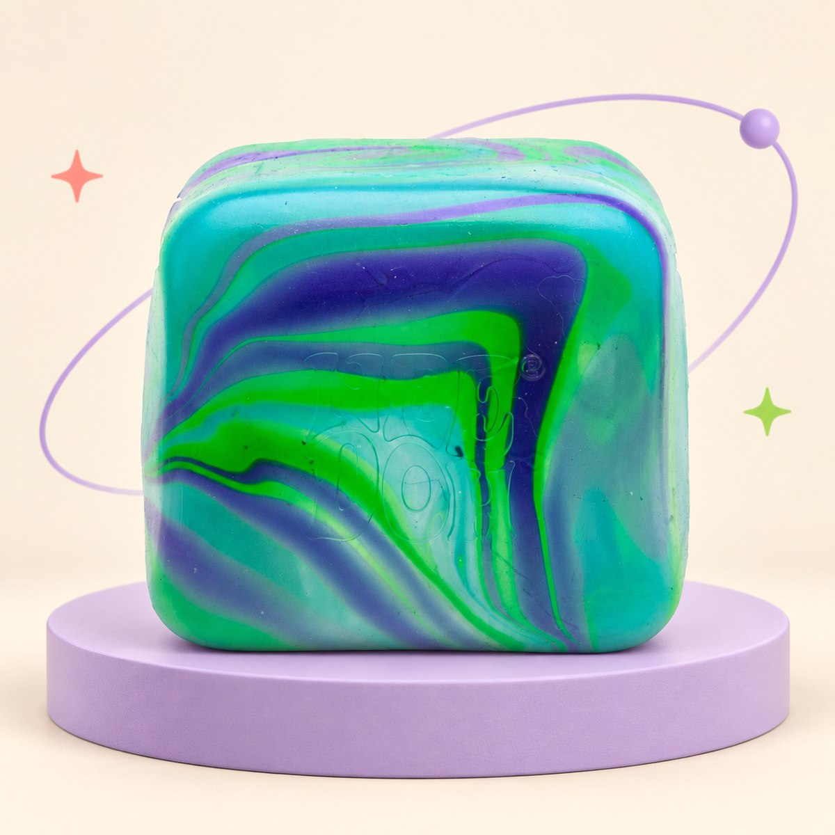 NeeDoh Nice Cube Swirl
