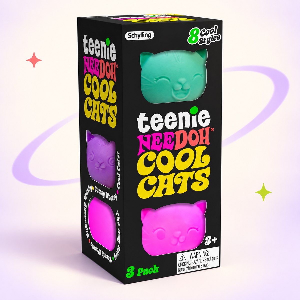 Teenie NeeDoh Cool Cats