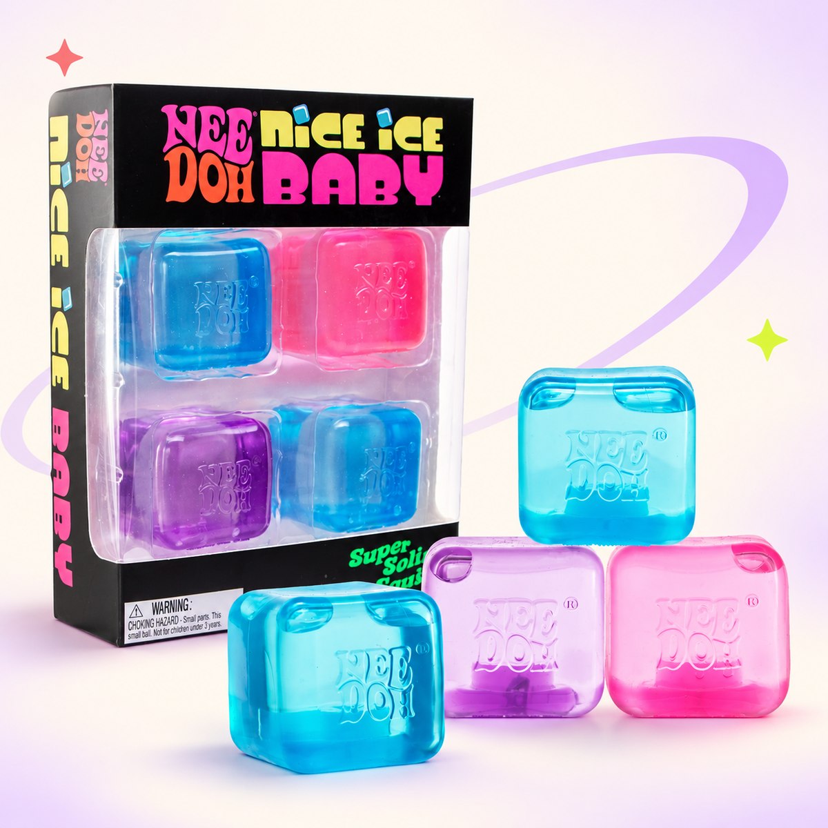 Teenie NeeDoh Nice Ice Baby Multipack