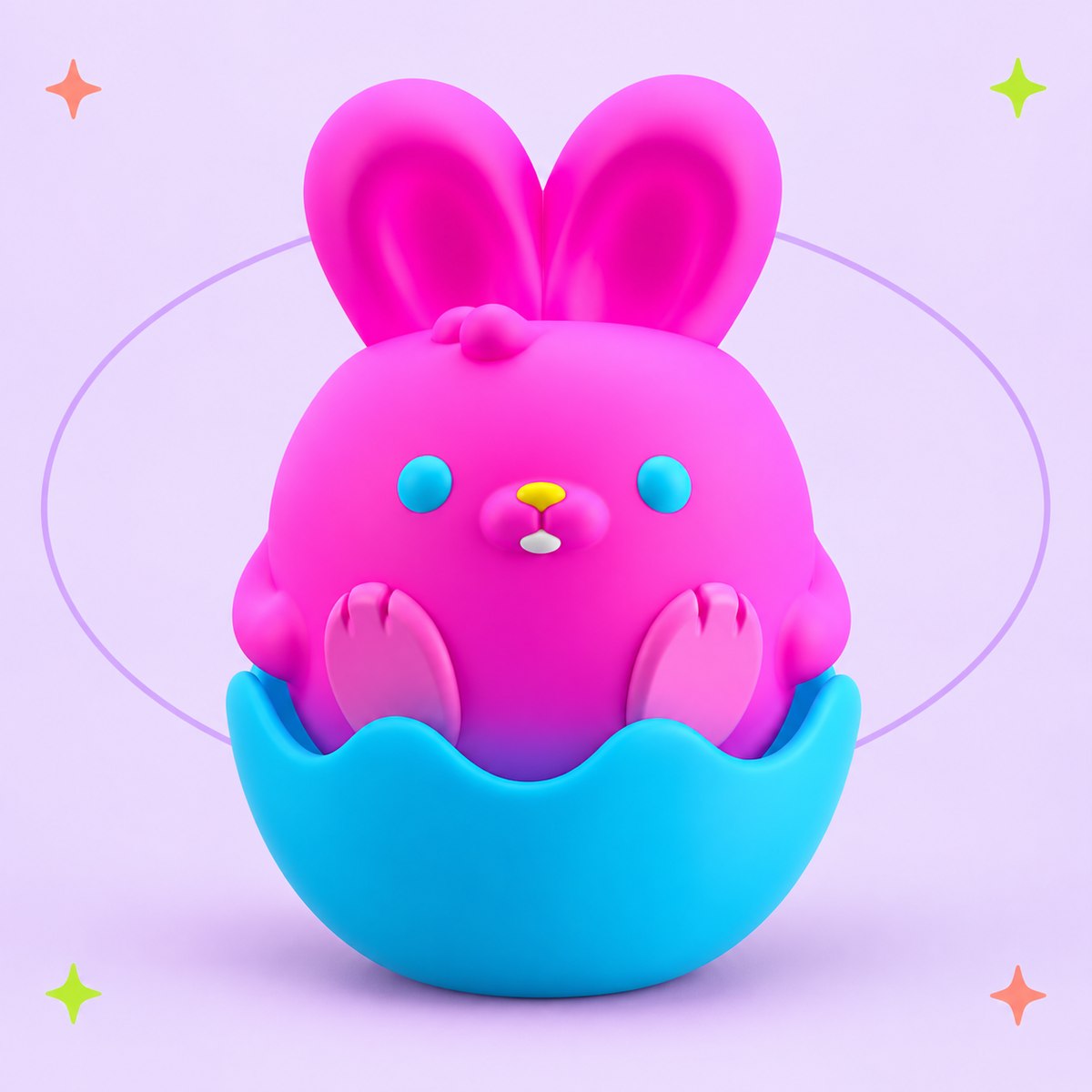 NeeDoh Bunnies & Chicks assortment