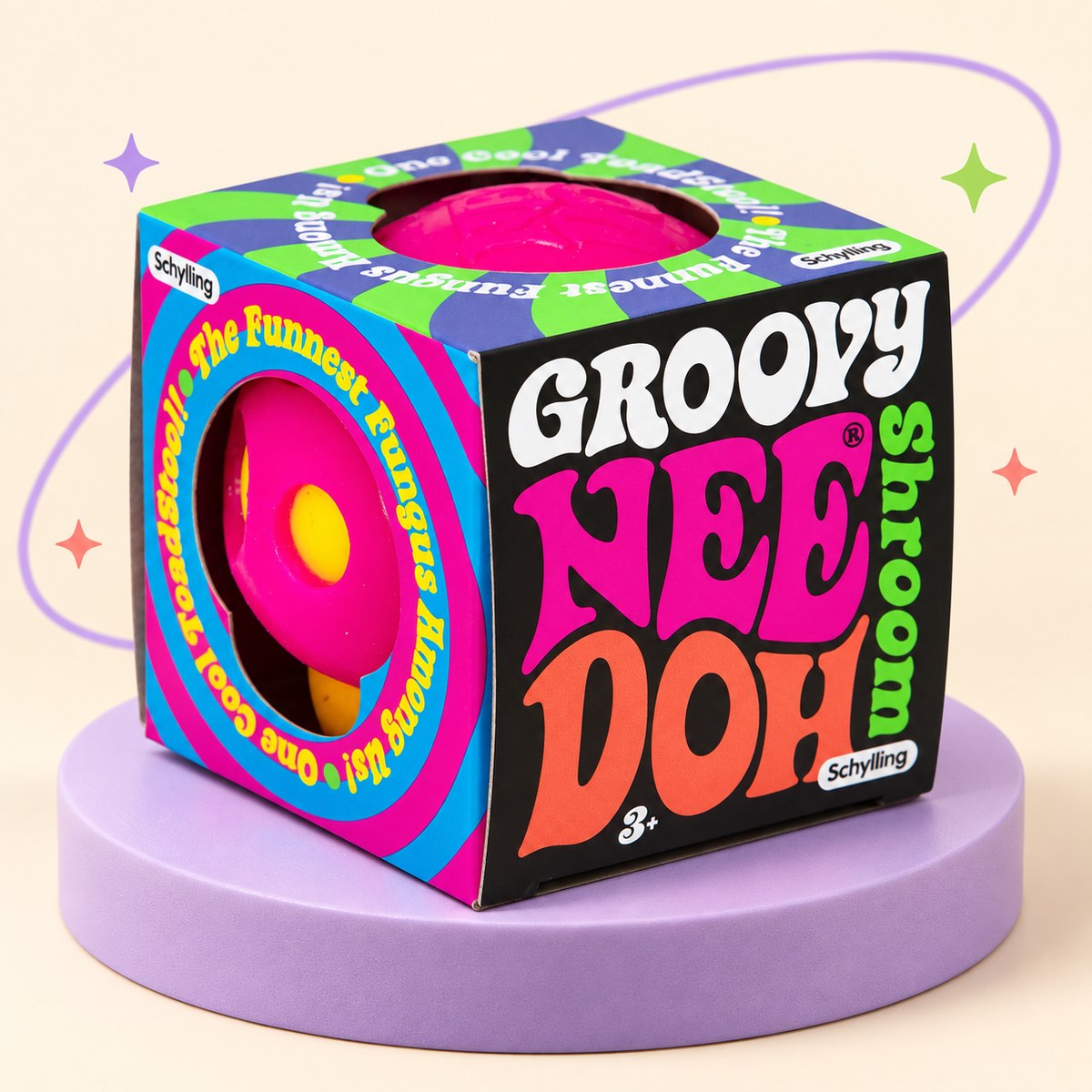 NeeDoh Groovy Shroom