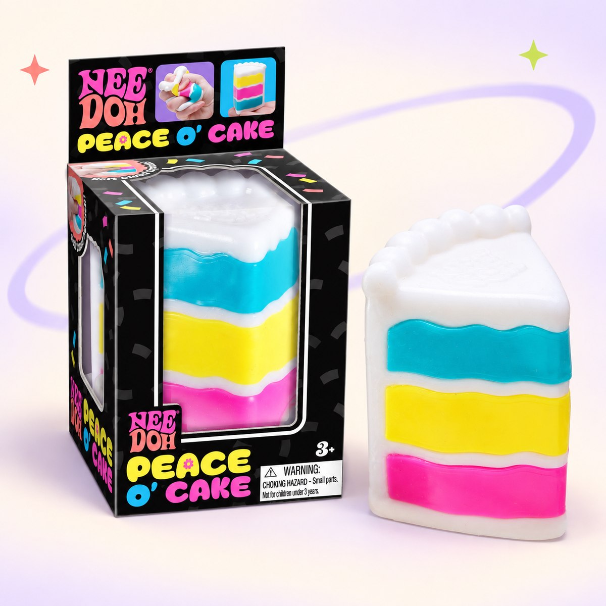 NeeDoh Peace o’ Cake