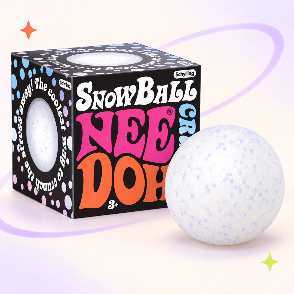 NeeDoh Snow Ball Crunch
