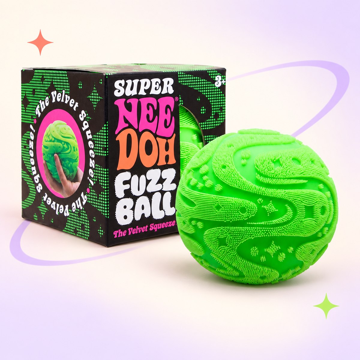 Super NeeDoh Fuzz Ball