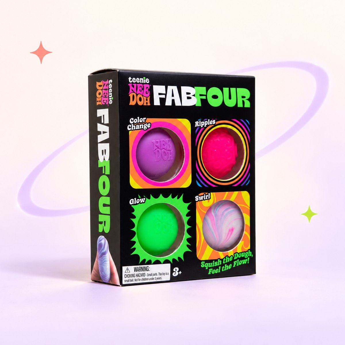 Teenie NeeDoh Fab Four Multipack